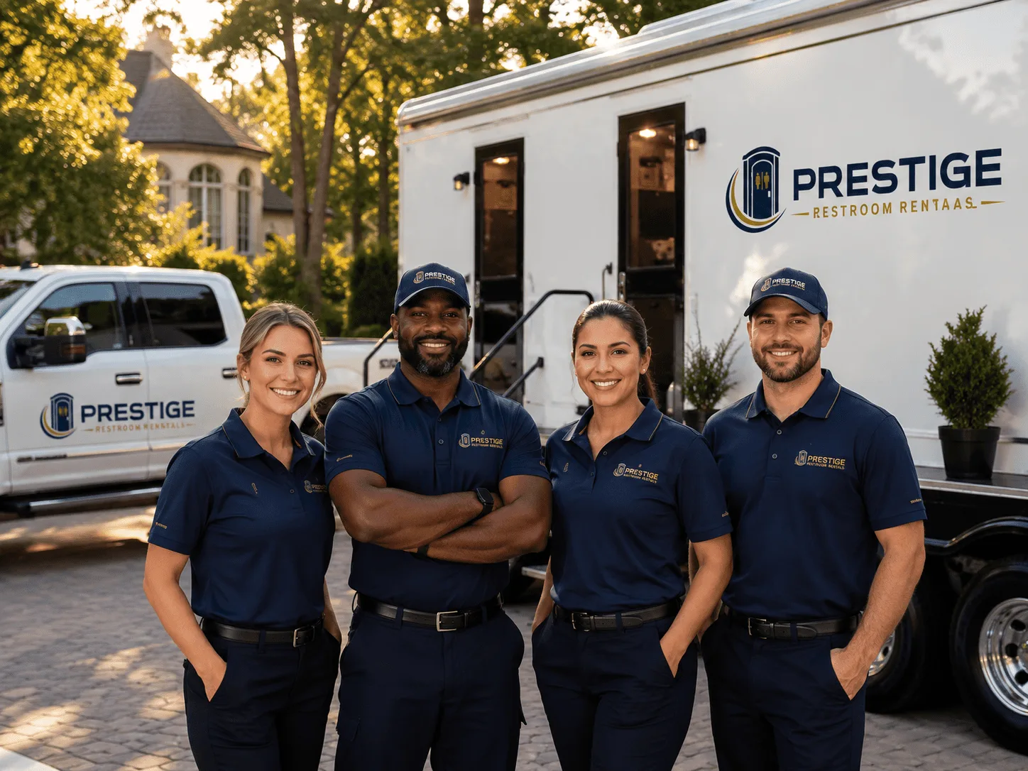 Trusted Luxury Portable Restrooms company in Enid, MS